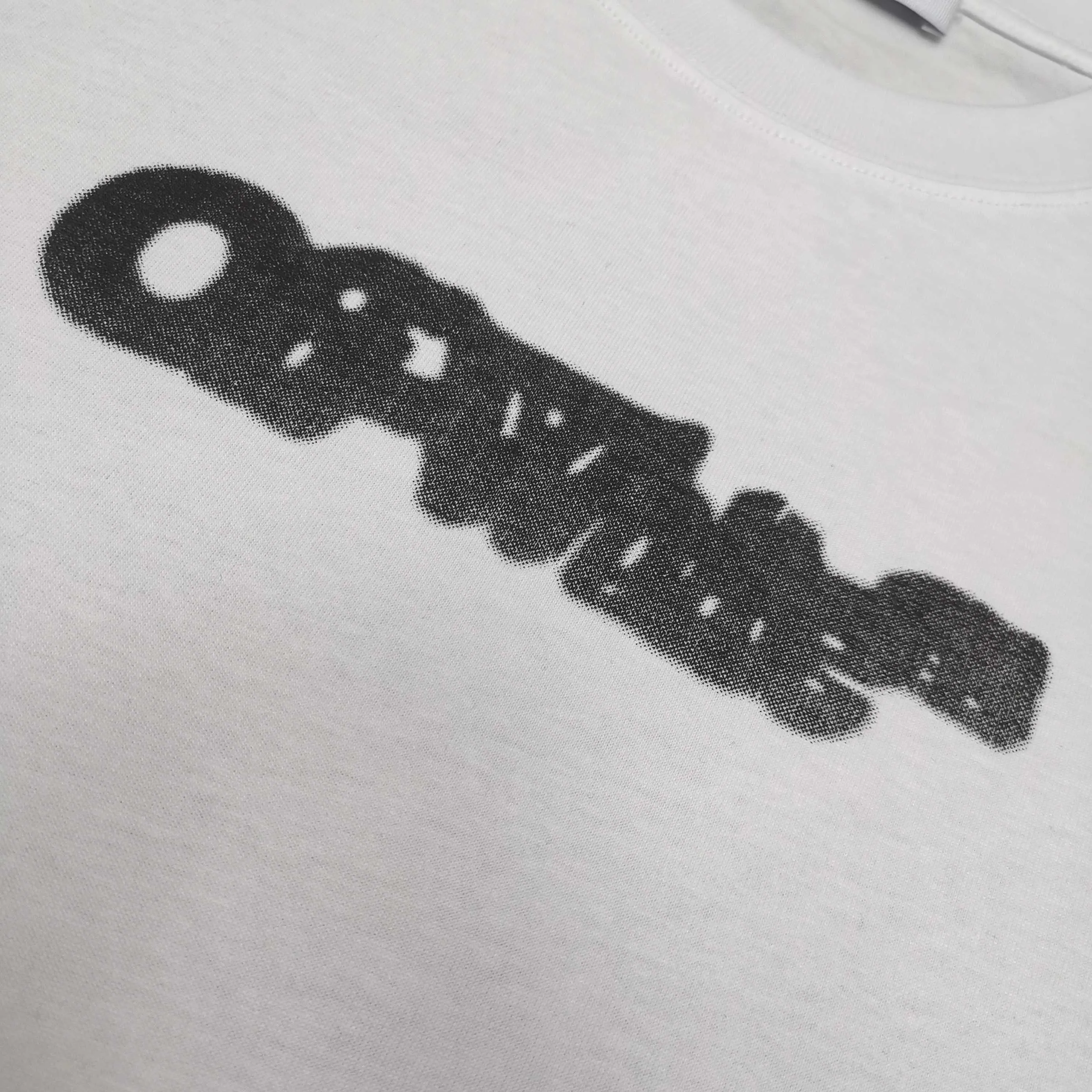 Top version ❤️off white new loose version short-sleeved T-shirt Size: S M L XL Color: Black White P240